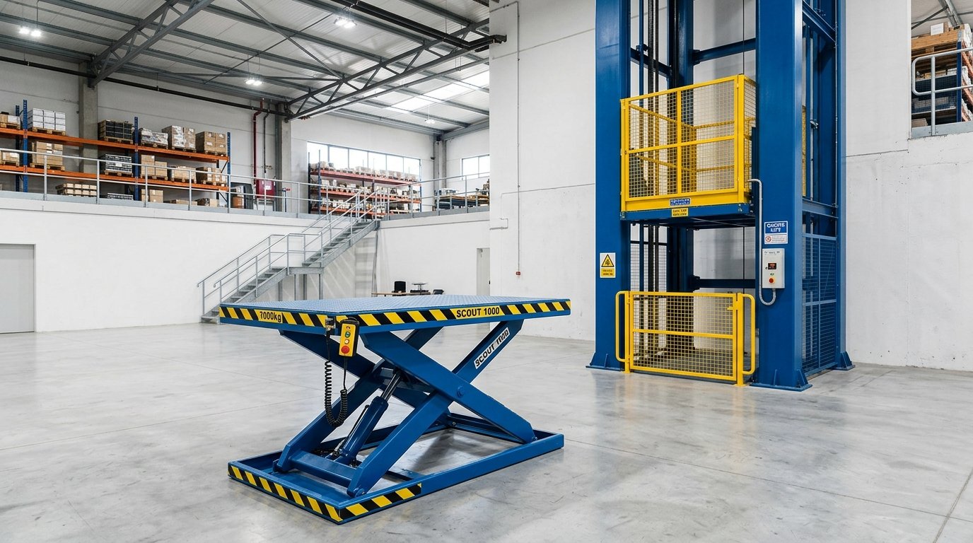 Wall Mounted Goods Lift