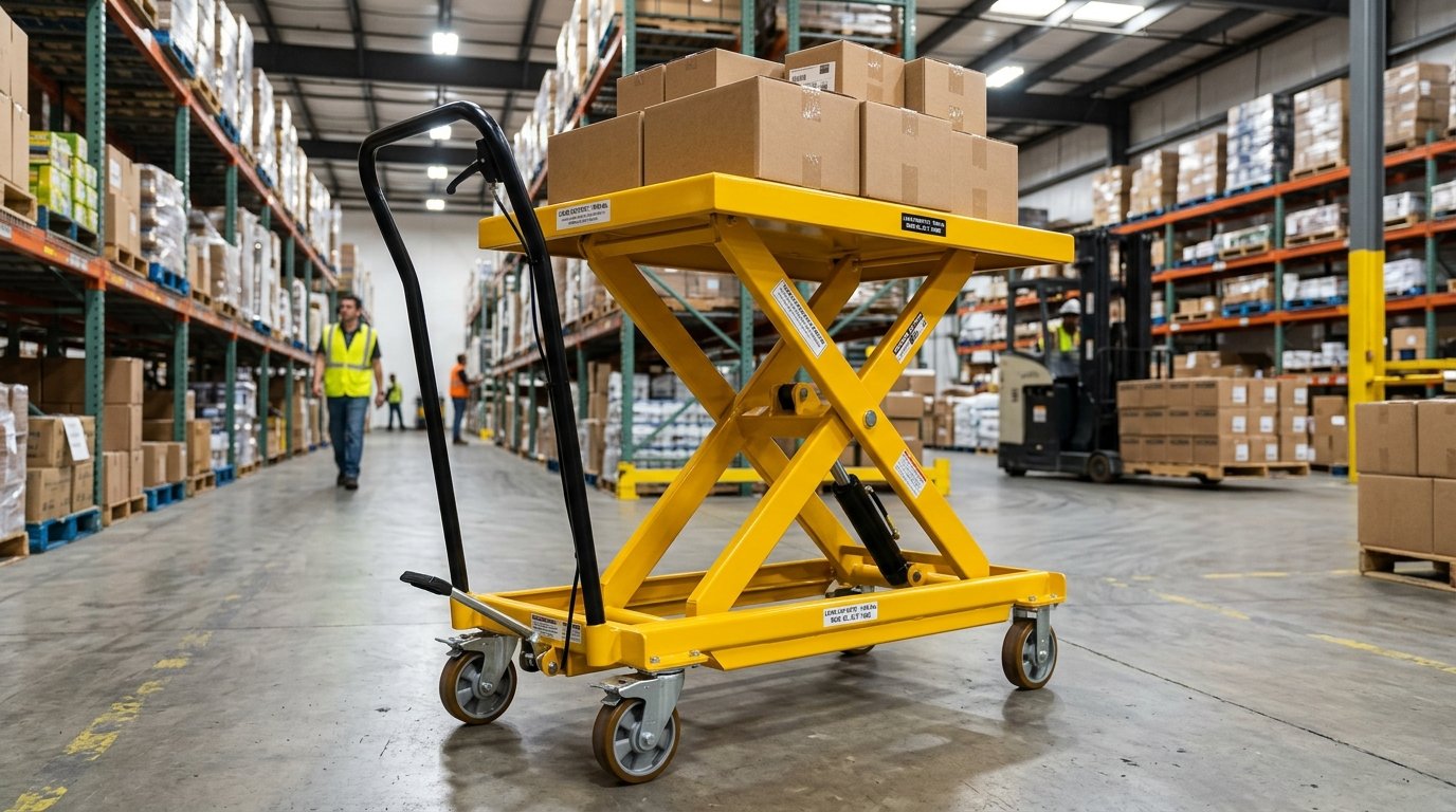 Movable Scissor Lift Table