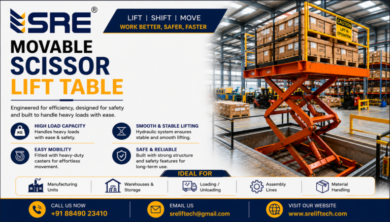 Movable Scissor Lift Uses