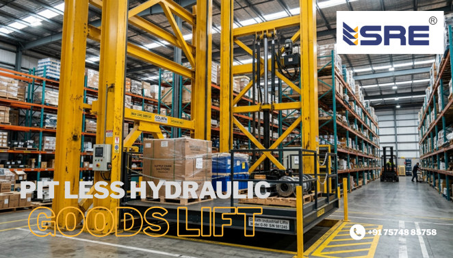 Pit Mounted Hydraulic Goods Lift